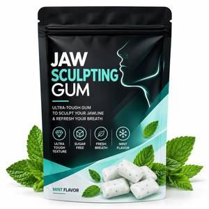 Goma de Mascar Ultra Resistente Baja en Azúcar con Sabor a Menta para Esculpir la Mandíbula, Marca Privada, para Adultos y Mujeres Embarazadas, OEM, ODM, Venta al Por Mayor - Product Image 1