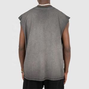 Camisetas sin Mangas para Hombre Five B, Oferta de Verano, 100% Algodón, Transpirables, Tejidas, Personalizables, Estilo Urbano, para Gimnasio y Fitness - Product Image 5