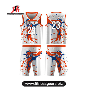 Ensemble de maillots de basket-ball personnalisés, violet, gris, jaune, sublimé, col en V, sans manches, unisexe, adulte, uniforme à séchage rapide - Product Image 4