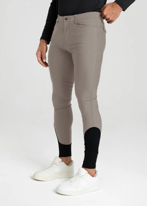 Pantalones de Montar para Hombre, Corte Ajustado, Cintura Alta, de Lujo, Transpirables, Tejido Elástico, Resistentes, para Entrenamiento Ecuestre - Product Image 6