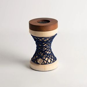 Quemador de incienso de madera de pino duradero hecho a mano con diseño de cuerda, quemador de incienso aromático para una decoración elegante del hogar por Curio Craft. - Product Image 2