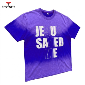 Camiseta de Algodón 100% con Logo, Corte Regular, Lavado Ácido, para Hombre, Personalizable, Tejido Satinado Resistente, Transpirable y Exclusivo, Venta al Por Mayor - Product Image 3