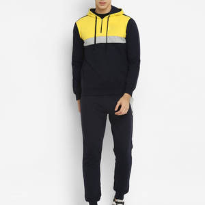 ชุดวอร์มผู้ชายขายดีพร้อมโลโก้สั่งทำพิเศษ ชุดวอร์มสองชิ้นสำหรับผู้ชาย ดีไซน์ล่าสุด แขนยาว - Product Image 1