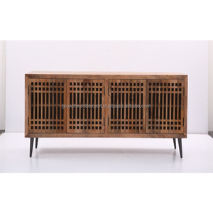 Aparador Industrial Buffet de lujo 2025, el mejor gabinete de almacenamiento de madera para comedor, sala de estar, muebles de Bar para el hogar a un precio inmejorable - Product Image 1