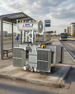 Transformateur de distribution triphasé immergé dans l'huile sous charge 800 KVA 22 KV abaisseur avec bobinages en cuivre - Product Image 1
