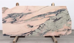 Bloc de marbre rose de qualité supérieure, pierre naturelle pour comptoirs de cuisine, dessus de meubles de salle de bain, finition de surface écologique pour le marbre - Product Image 2