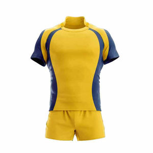 Vêtements de sport en gros pour hommes : Ensembles de maillots de rugby et de football américain personnalisables avec logo, respirants - Product Image 6