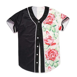 Camisetas de Béisbol/Sóftbol Unisex Personalizadas con Logotipo, en Spandex/Algodón, Impresión por Transferencia de Calor, Transpirables, Tallas Grandes, Peso de la Tela 220g - Product Image 5