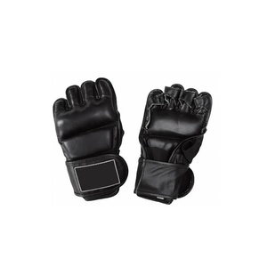 Custom Leather MMA Training <b>Gloves</b> with Closure for Adult Sparring - Product Image 1