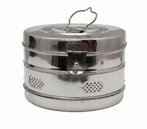 อุปกรณ์ผ่าตัดโรงพยาบาล กล่องใส่เครื่องมือแพทย์สแตนเลส กล่องฆ่าเชื้อ - Product Image 2