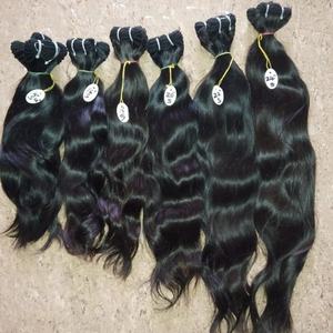 批发原装印度雷米发丝接发件，双层编织，适用于所有染色颜色，产自印度钦奈，人发 - Product Image 6