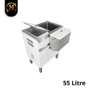 Caldera de Café Nanyang de Alta Resistencia, 55 Litros, Acero Inoxidable, Dispensador de Agua Caliente Comercial para Restaurante, Buffet, Cafetería - Product Image 1