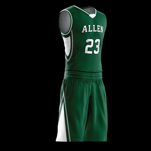 Vêtements de basket-ball pour adultes, personnalisables, réversibles, respirants, été, impression par transfert thermique, 100% polyester, vente en gros à bas prix - Product Image 2