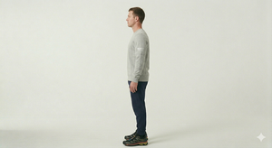 เสื้อสเวตเชิ้ตคอกลมโอเวอร์ไซส์สำหรับผู้ชาย เนื้อผ้าหนานุ่ม ทรงหลวม สวมใส่สบาย ระบายอากาศได้ดี ซับเหงื่อได้ดี - Product Image 4