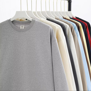 เสื้อฮู้ดดี้ผู้ชายสำหรับฤดูใบไม้ร่วง น้ำหนัก 240 กรัม คอกลม ทรงปกติ คุณภาพสูง ปักลายดิจิทัล ขายส่ง - Product Image 3