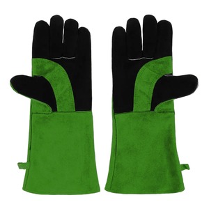 Guantes de Soldadura de Cuero Vacuno, Protección UV, Impermeables, Antideslizantes, Unisex, para Uso en Exteriores - Product Image 4