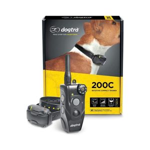 Collier électronique d'entraînement pour chien Dogtra 200C, étanche, fonctionnement à une main, portée d'un kilomètre - Product Image 1