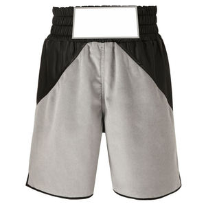 Wholesale Best Price Martial Arts Wear Muay Thai Short In Black Color <b>Stretch</b> Fabric Breathable Durable Fitness Muay Thai Shorts - Product Image 1