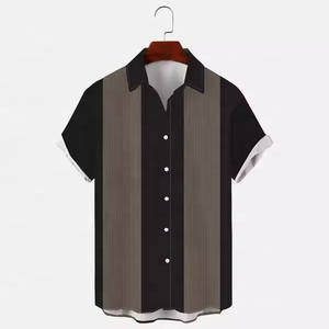 Chemise décontractée pour homme à imprimé floral hawaïen pour les loisirs d'été, les vacances et la plage - Product Image 5