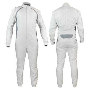 Traje de Carreras de Karting, Traje de Carreras F1, Totalmente Personalizable, Impresión por Serigrafía, Spandex/Algodón Transpirable, Conjuntos de Carreras de Talla Grande, Cardura - Product Image 5