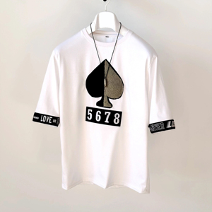Vente en gros de pulls en maille personnalisés à col en V, surdimensionnés, en polyester/coton, imprimés par sublimation, de haute qualité, écologiques et tendance - Product Image 1