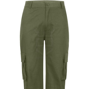 Pantalon cargo respirant grande taille pour homme, usage extérieur, best-seller, 100% coton lavé, fabriqué au Pakistan - Product Image 3