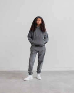 Sudadera con Capucha Vintage Lavada al Ácido 100% Algodón para Hombre y Mujer, Transpirable, Oversize, Estilo Urbano, Hombro Caído, Unisex - Product Image 6