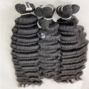 Extensiones de cabello chino Remy de onda Natural recta de hueso de lujo de fabricante profesional cabello virgen tejido crudo de Vietnam - Product Image 3