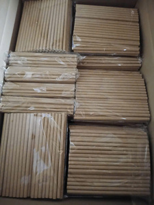 Compostable Bamboo <b>Straws</b> Eco Friendly Reusable <b>Drinking</b> <b>Straws</b> Natural Organic Material <b>for</b> Zero Waste Lifestyle - Product Image 5