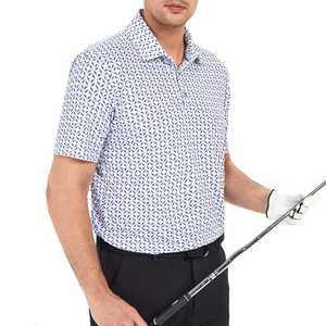 เสื้อโปโล OEM Golf Sportswear สำหรับผู้ชาย เสื้อโปโลระบายอากาศดี รุ่นใหม่ล่าสุด เสื้อโปโลสำหรับฤดูร้อน - Product Image 1
