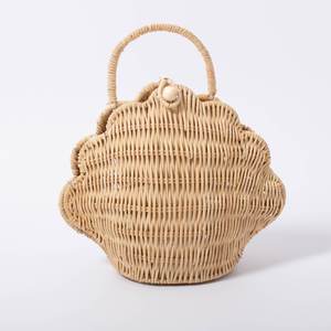 Jouets pour enfants, sac à main en rotin tissé à la main, coquillage naturel, accessoires pour enfants, jouets pour bébés, vente en gros, 100% - Product Image 1