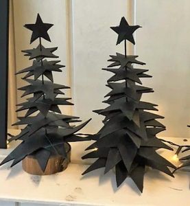 New design Metal <b>Christmas</b> <b>Tree</b> Decorations with Star Top Centerpieces for Holiday <b>Table</b> Decor - Product Image 1