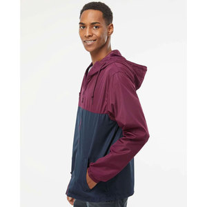 Chaqueta Cortavientos con Capucha para Hombre, Estilo Clásico, Color Negro Grafito, Resistente al Agua, Ligera y de Alto Rendimiento - Product Image 4
