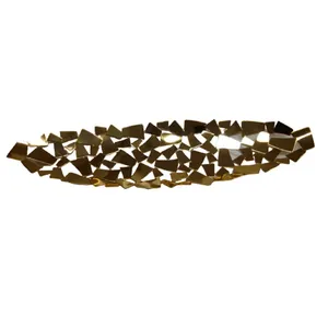 Premium Metal <b>Tray</b> Handmade for Fruit Display <b>Serving</b> and Decorative ApplicationsLuxury <b>Tray</b> for Wedding Centerpiece and Event - Product Image 3