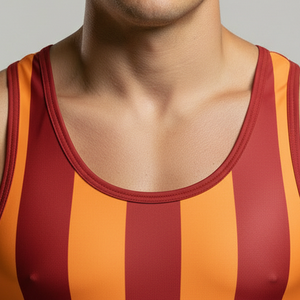 Singlet de Lucha Libre Masculina Internacional 2026, Nuevo Diseño Personalizado con Logotipo Frontal Sublimado, Singlet de Combate MMA para Equipos - Product Image 4