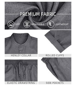 Ensemble décontracté raffiné à capuche, uni texturé, à manches courtes, coupe décontractée, avec cordon de serrage, short assorti, en tissu doux et respirant - Product Image 4