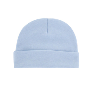 Custom Beanie <b>Hat</b> Blank Plain Cuffed Knitted Skull Cap Winter Warm <b>Navy</b> Blue Headwear - Product Image 5