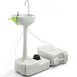 Lavabo Portatile da Esterno con Serbatoio di Recupero da 24L, Prodotto per Bagno Rimovibile - Codice 17634047CHH 7701 562 - Product Image 4
