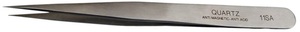 Pince à épiler en acier inoxydable de forme irrégulière, outil de pose de bijoux SUNTOOLS/STIPL Modèle 572C - Product Image 2