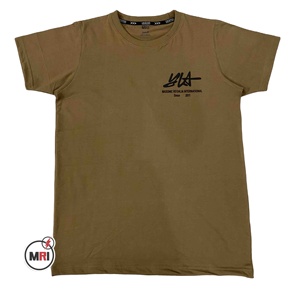 Vente en gros de t-shirts de haute qualité respirants en coton biologique 100% avec impression de silicone demi-manches avec logo personnalisé pour hommes - Product Image 1