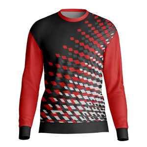 Camiseta de Manga Larga para Hombre, Cuello Redondo, con Bolsillo y Estampado, 100% Algodón, 300 Gramos, Diseño Sólido, Nueva Colección 2026 - Product Image 5