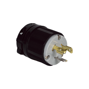 Enchufe Macho con Bloqueo Giratorio Hubbell Compatible con WJ-8320, Industrial, de Alta Resistencia, NEMA L5-20, con Certificación CUL y REACH - Product Image 2