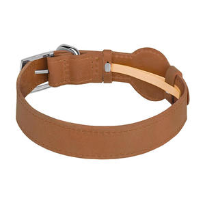 Collier pour chien en cuir robuste classique OEM ODM, réglable, personnalisable, nouvelle arrivée, accepte les emballages personnalisés, ceinture de collier pour chien en cuir - Product Image 2