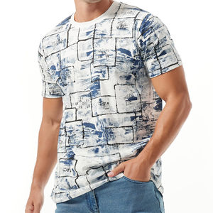 Camiseta de Hombre de Alta Calidad 100% Algodón, Diseño Sublimado, Personalizable para Chicos, Estampado Extra Grande, Transpirable, Ecológica, OEM - Product Image 6