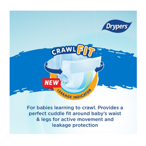 Pañales Drypers Wee Wee Dry para bebés y niños pequeños, talla RN (24 unidades x 8), recién nacido (0-5 kg) - Product Image 6