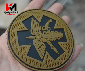 Premium PVC Rubber Patch Custom Logo Badge for Caps Jackets <b>Backpacks</b> Clothing and Branding Use - Product Image 3
