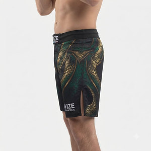 2026 Top Trending MMA Boxing Short For Men Adult Size Comfortable Soft Quick Dry Fabric Custom Spandex Polyester MMA Shorts - Product Image 3