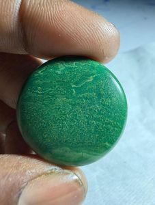 Jade natural verde Paradise Cabochon, colgante de cristal suelto de diseño, gema para la fabricación de joyería curativa - Product Image 3