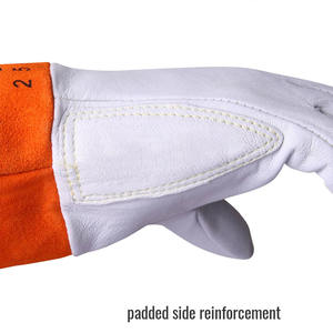 Guantes de Soldadura TIG de Alta Calidad, Hechos con Piel de Cabra y Piel de Vacuno, Equipo de Seguridad Industrial, Guantes de Seguridad para Trabajo - Product Image 2