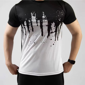 Vente en gros de t-shirts à manches courtes en sublimation, nouvelle mode estivale, t-shirts en sublimation pour hommes - Product Image 2